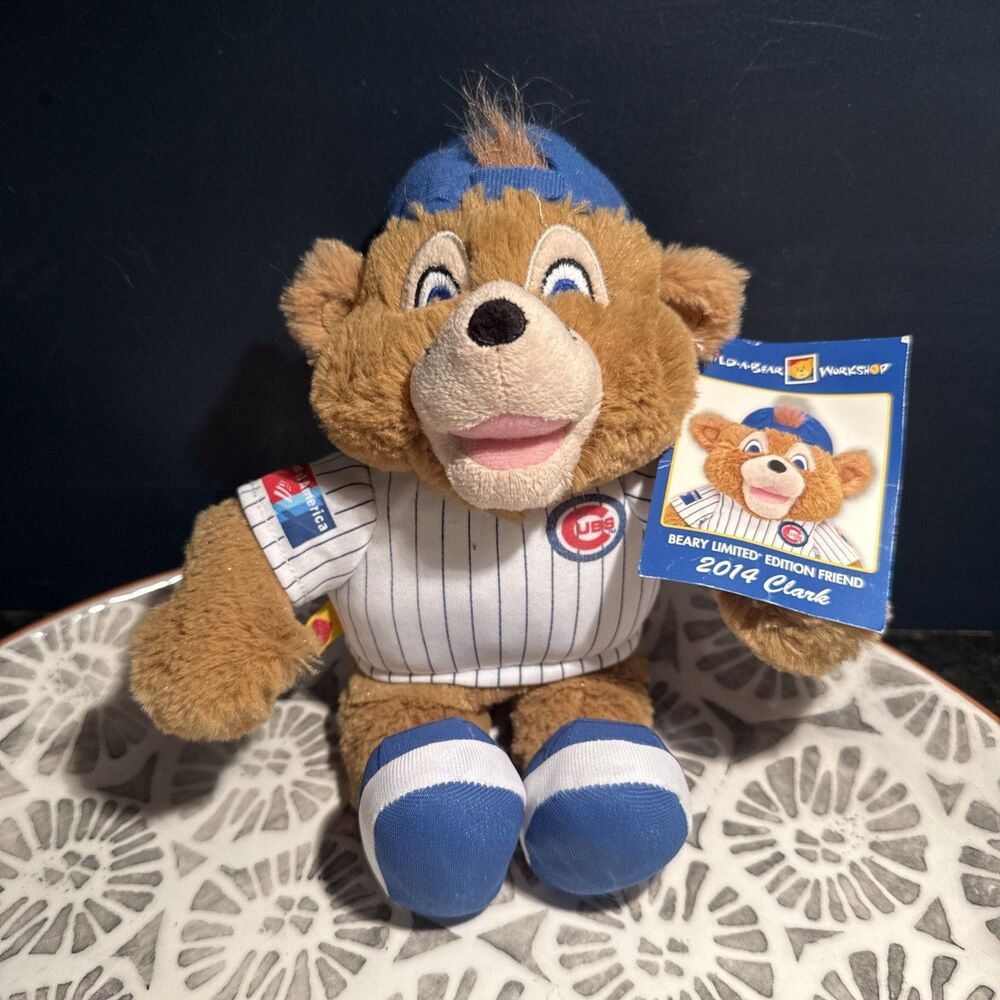 Chicago Cubs Build A Bear Beary Limited Edition Friend 2014 10"